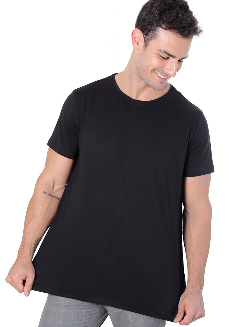 Camiseta Premium Algodão Egípcio - Gola Redonda