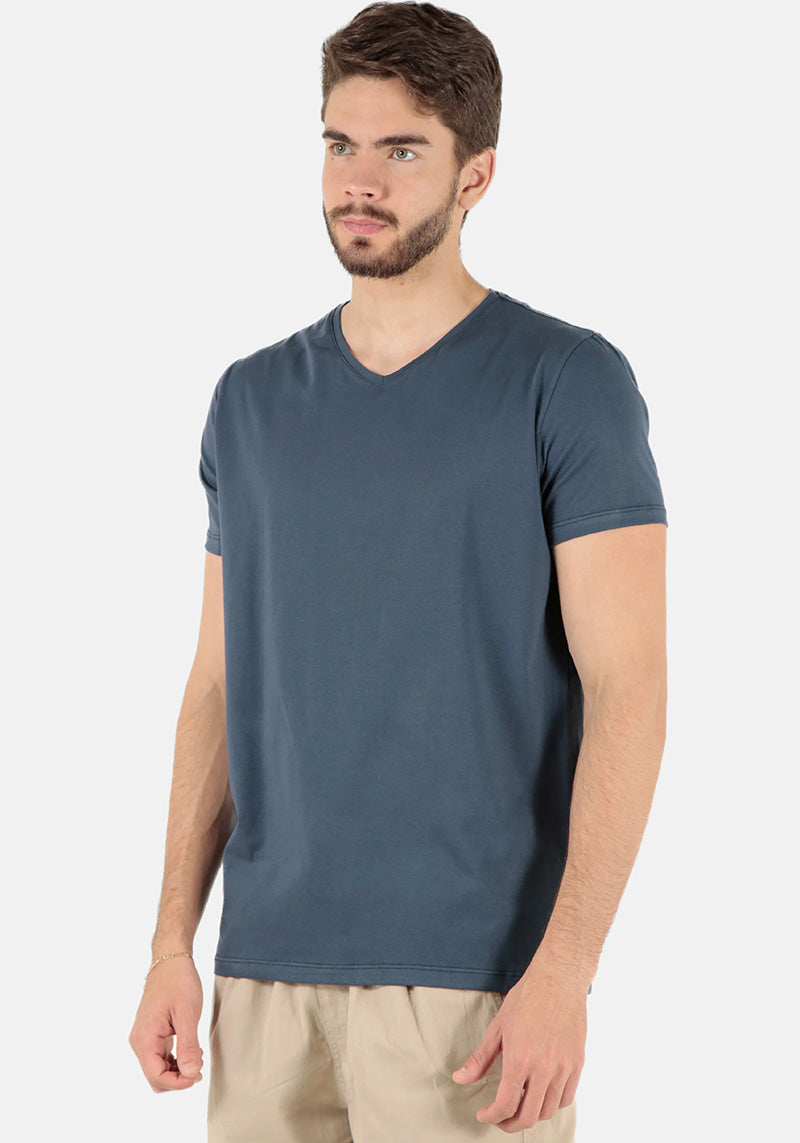 Camiseta Premium Algodão Egípcio - Gola V