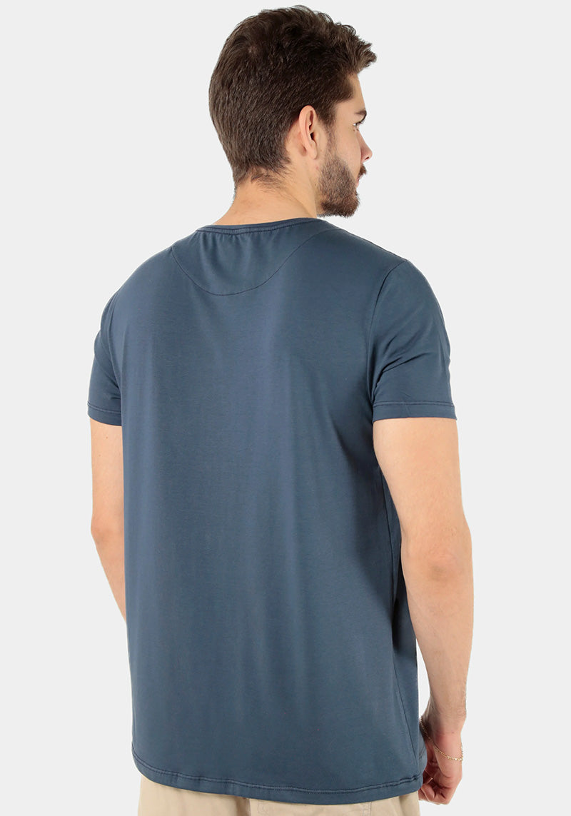 Camiseta Premium Algodão Egípcio - Gola V